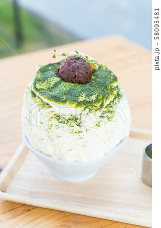 green tea bingsu 58093481