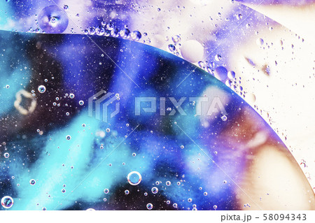 An artful colorful background with bubbles. 58094343