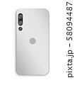 三眼スマホ(シルバー) 58094487