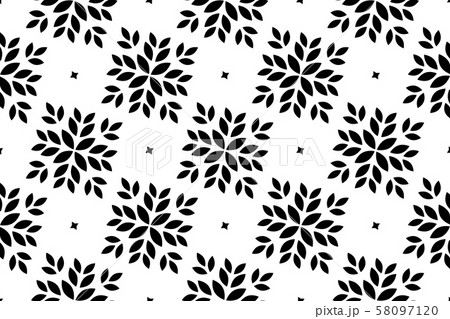 Flower geometric pattern. Seamless vector 58097120