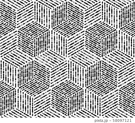 Abstract geometric pattern with stripes, lines. 58097121
