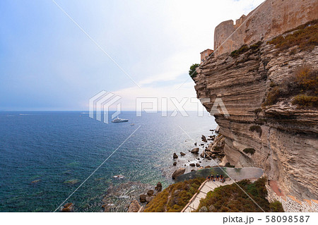 Bonifacio landscape, Corsica island, France Bonifacio landscape, Corsica island, France 58098587
