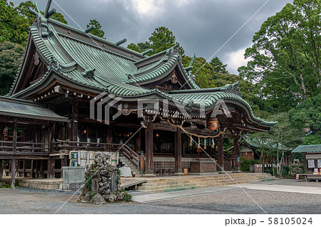 筑波山神社の拝殿 筑波山神社の拝殿 58105024
