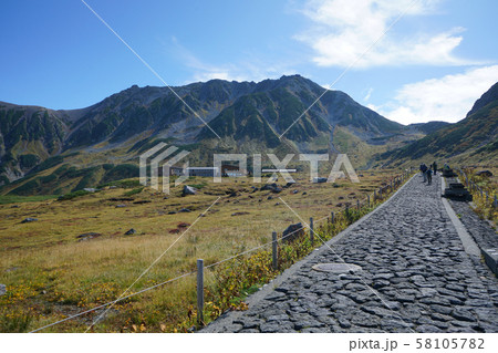 立山 中部山岳国立公園 北アルプス 雄山 山崎カール 立山 中部山岳国立公園 北アルプス 雄山 山崎カール 58105782