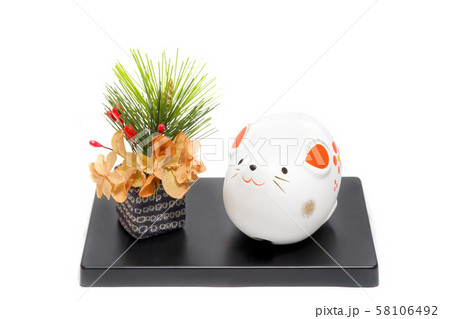 年賀素材 年賀素材 58106492