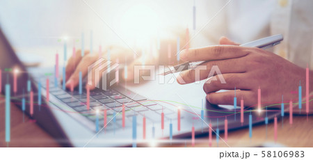 Stock exchange market concept, businessman trader Stock exchange market concept, businessman trader 58106983