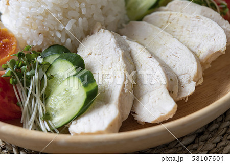 海南鶏飯 58107604