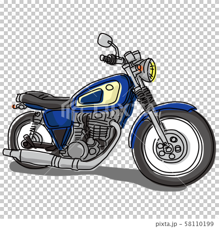 手書きなバイクのイラスト素材 58110199 Pixta