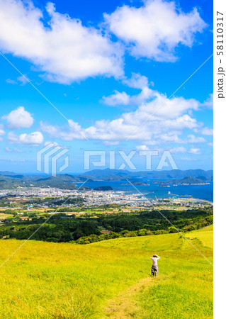 鬼岳園地　五島列島　福江島　【長崎県五島市】 58110317