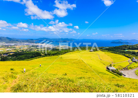 鬼岳園地　五島列島　福江島　【長崎県五島市】 58110321