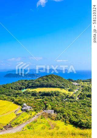 鬼岳園地　五島列島　福江島　【長崎県五島市】 58110324