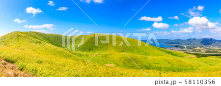 鬼岳園地　五島列島　福江島　パノラマ　【長崎県五島市】 58110356
