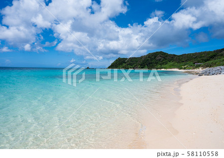 奄美大島　崎原ビーチ　リゾート　夏　海岸 58110558