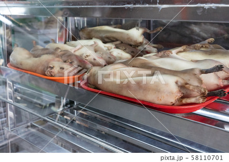 Cuy in the butchery 58110701