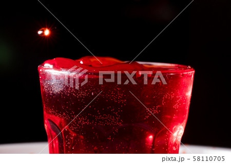 drops of red liquid 58110705