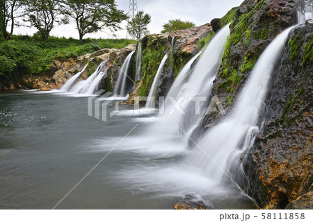 十二ヶ滝（石川県小松市）の写真素材 [58111858] - PIXTA
