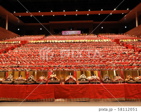 かつうらビッグひな祭りの様子　（千葉県勝浦市） 58112051