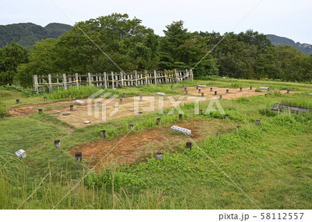 鳥越城跡 本丸跡(石川県白山市) 鳥越城跡 本丸跡(石川県白山市) 58112557