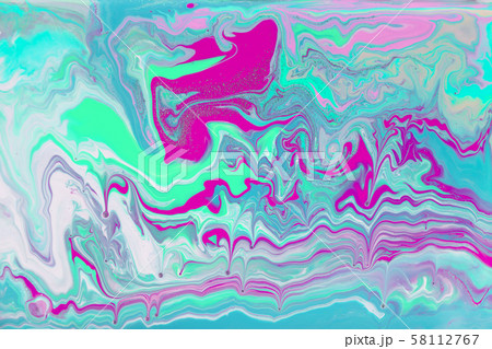 Purple and green marble pattern. Abstract liquid background. Purple and green marble pattern. Abstract liquid background. 58112767