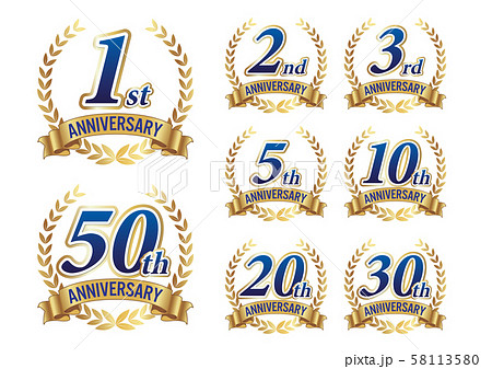 周年記念マーク 58113580