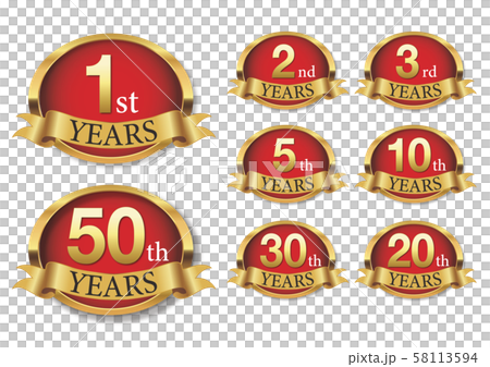 周年記念マーク 58113594