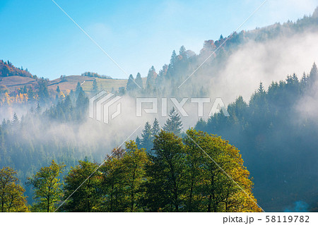 wonderful autumn weather in mountains wonderful autumn weather in mountains 58119782