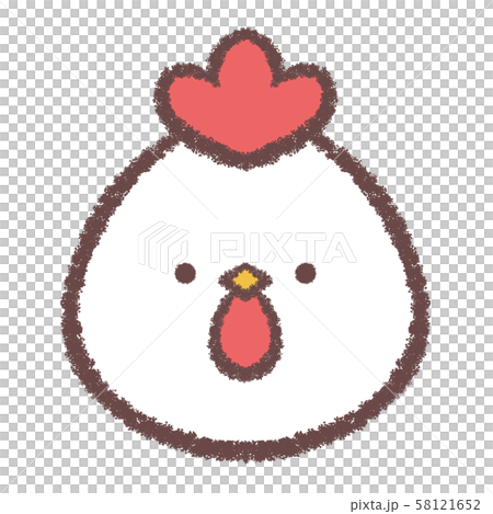 アイコンニワトリ 58121652