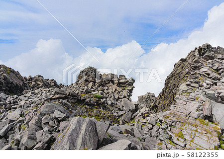 鳥海山山頂 58122355