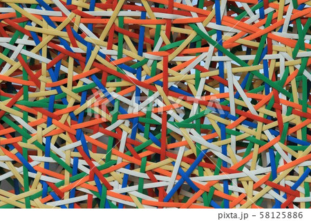 Abstract colorful Artificial rattan pattern Abstract colorful Artificial rattan pattern 58125886
