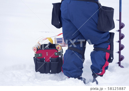 American competitor in XVI World Ice fishing championship American competitor in XVI World Ice fishing championship 58125887