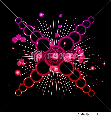 Disco club flyer. 58128095