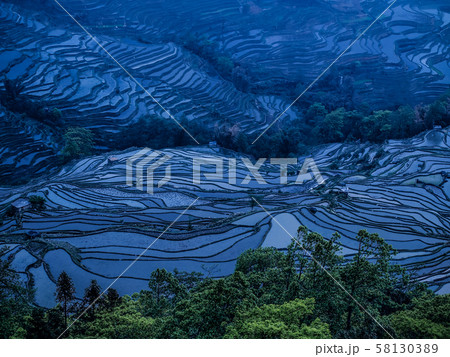 中国雲南省元陽・ 紅河ハニ棚田 / Hani Rice Terraces, Yuanyang 58130389