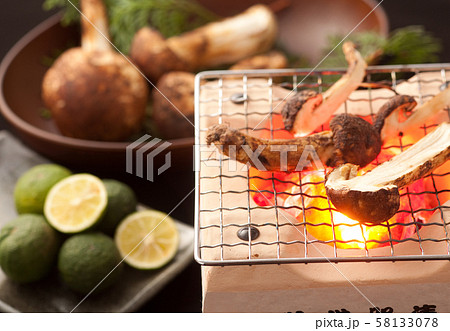 焼き松茸 58133078
