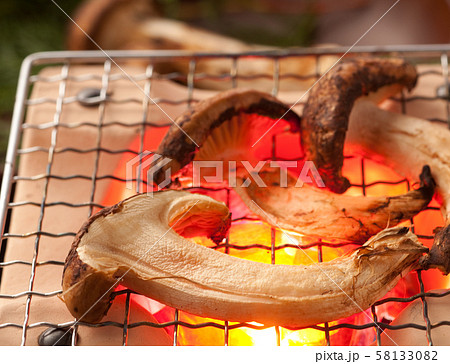 焼き松茸 焼き松茸 58133082