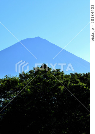 富士宮市から観る富士山 富士宮市から観る富士山 58134403