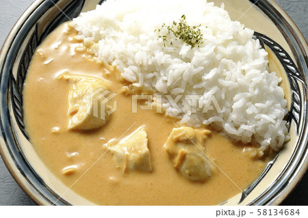 バターチキンカレー 58134684