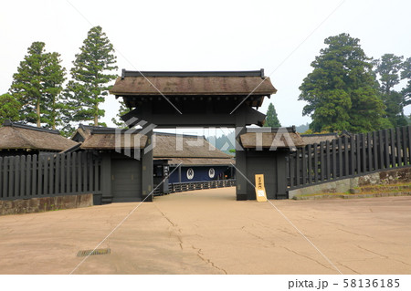 神奈川県　元箱根　箱根関所 58136185