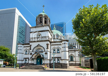 東京都千代田区、御茶ノ水の東京復活大聖堂 58136197