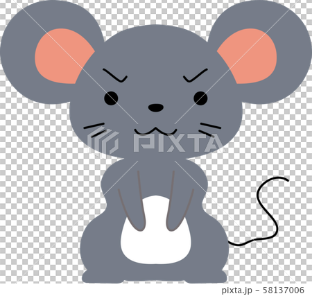 ねずみ かわいい キャラクター マスコット 年賀状 十二支 素材 イラスト ねずみ かわいい キャラクター マスコット 年賀状 十二支 素材 イラスト 58137006