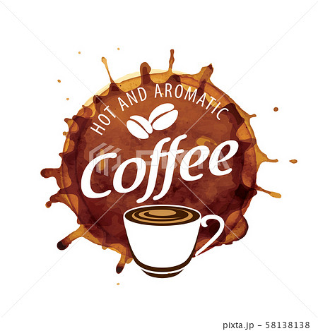Coffee logo. Vector illustration on white background 58138138