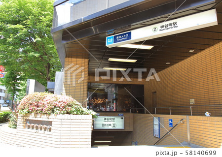神谷町駅　日比谷線 58140699