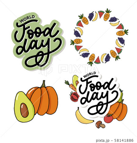 World Food Day Vector Illustration. Suitable for 58141886