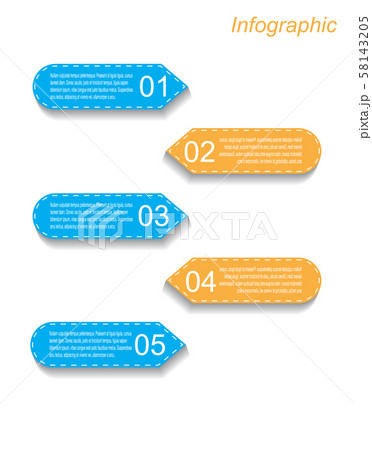 Info-graphic design template. Info-graphic design template. 58143205