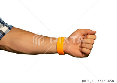 Close up of an arm of a man Close up of an arm of a man 58143650