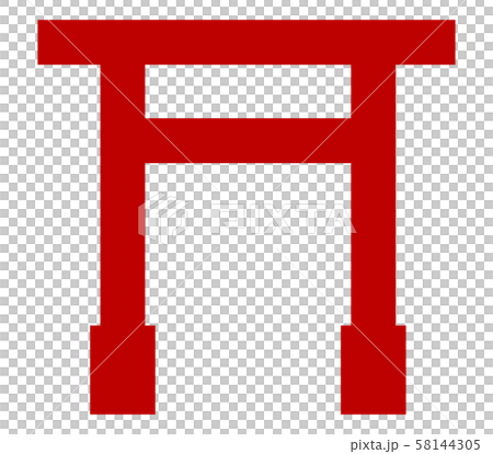 Vector Torii New Year Icon Ise Torii 58144305