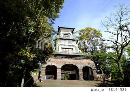 尾山神社（神門） 58144521
