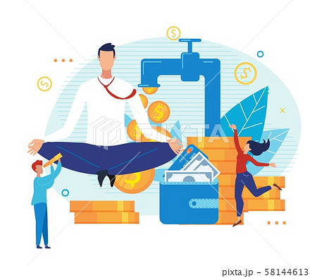 Money Investment, Revenue Growth, Business Success 58144613