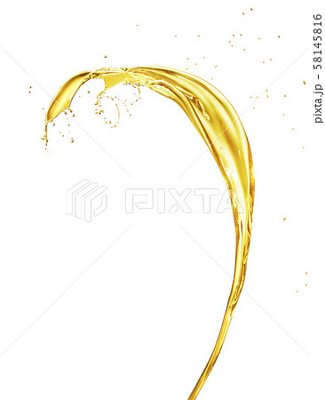 オイルのスプラッシュ 58145816