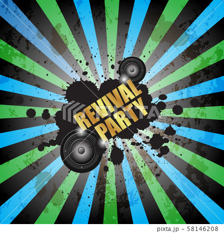 Disco club flyer. 58146208