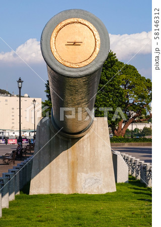 戦艦陸奥主砲が置かれたヴェルニー公園 58146312